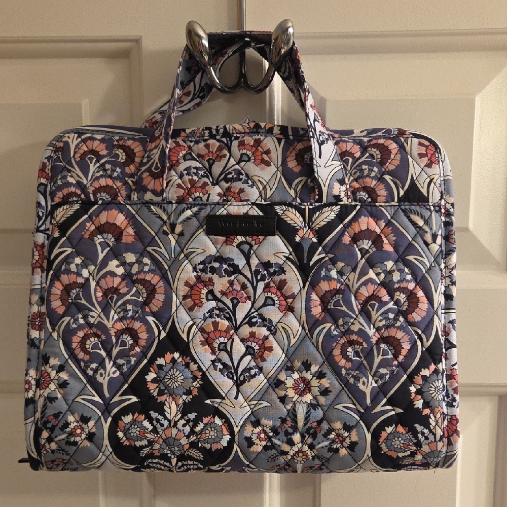 Vera Bradley Signature Cotton Compact Hanging Travel Organizer - Ornate Blooms
